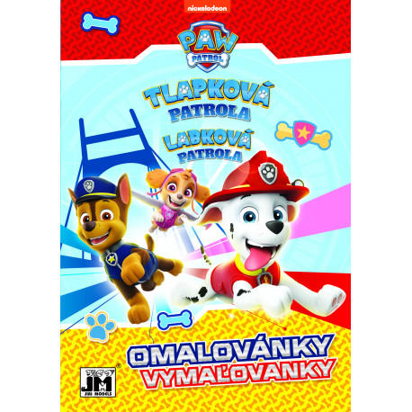 Omalovánka Paw Patrol / Tlapková patrola / A5 8595593827285