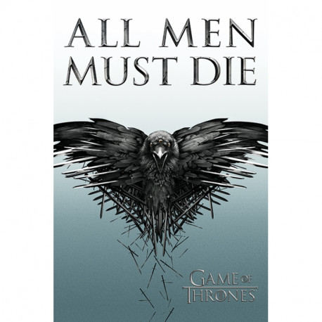 Plakát na stěnu Hra o trůny / Game of Thrones / All Men Must Die 61 x 91,5 cm 5050574333627