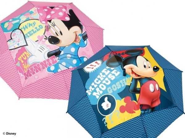 Automatický deštník Minnie Mouse / Mickey Mouse