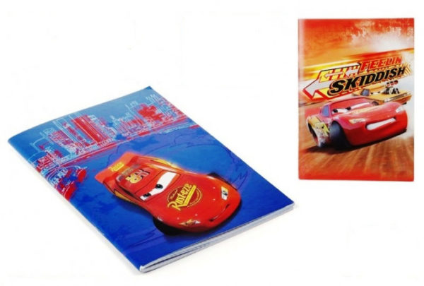 Čtverečkovaný sešit A5 s Bleskem McQueenem Cars / Auta