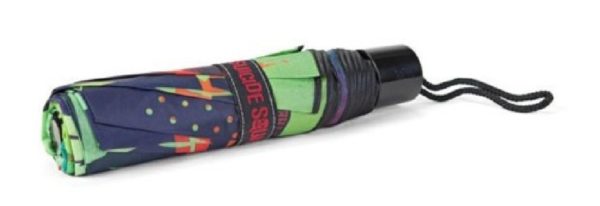 Deštník Automatický Suicide Squad Skull Zelený 42 Cm