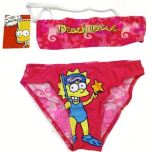 Dvojdílné plavky  / bikiny / Lisa Simpson