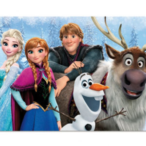 Jídelní podložka Frozen / Ledové Království 3D