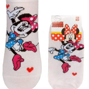 Kotníkové ponožky Minnie Mouse Pink růžové 23/26