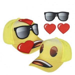 Kšiltovka Emoji 3D / Smajlíci 55 cm