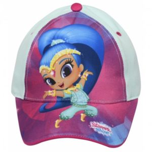 Kšiltovka Shimmer and Shine velikost 50 / 52 cm světle zelená
