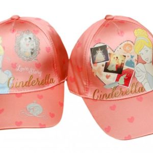 Kšiltovka se srdíčky Popelka / Cinderella