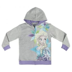 Mikina s kapucí Frozen Elsa šedá 3 - 7 let
