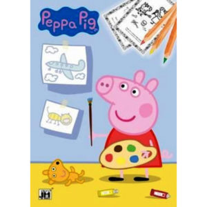Omalovánky A4 Prasátko Peppa 16 stran