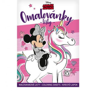 Omalovánky Disney A4 Minnie Mouse