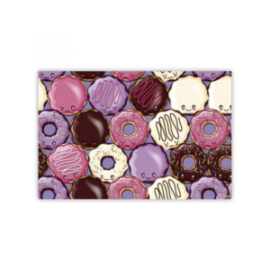 PODLOŽKA ŠKOLNÍ / JÍDELNÍ DONUTY / 43 X 28 CM