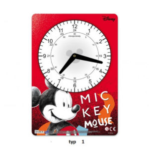 Papírové hodiny / Mickey Mouse / Minnie Mouse / Frozen / Cars