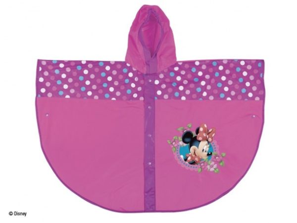 Pláštěnka / pončo růžovo - fialové Minnie Mouse velikost 3 - 8 let