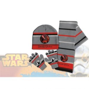 Podzimní / zimní sada oblečení čepice rukavice šála Star Wars