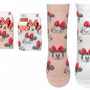 Ponožky Minnie Mouse Růžové / Bílé