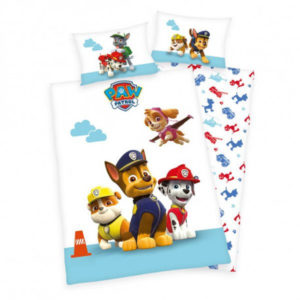 Povlečení do postýlky Paw Patrol / Tlapková Patrola 100 x 135 cm / 40 x 60 cm