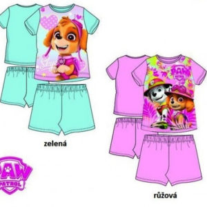 Pyžamo / kraťasy a tričko Paw Patrol / Tlapková patrola / Skye a Marshall velikost 98  - 116 cm