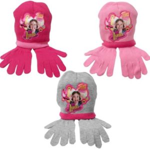 Sada oblečení Soy Luna čepice a rukavice 52 / 54 cm