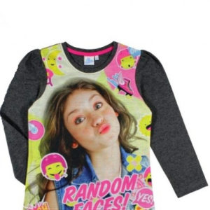Tričko S Dlouhým Rukávem Soy Luna Random Faces