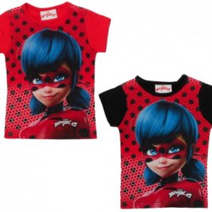 Tričko Zázračná Beruška / Miraculous Ladybug Červené / Černé