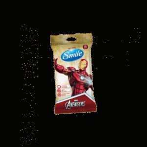 Vlhčené ubrousky / Avengers / antibakteriální efekt