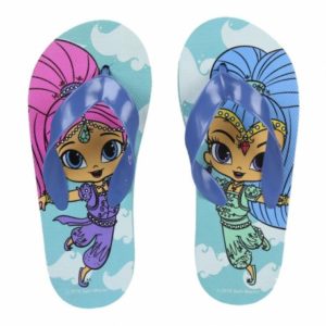 Žabky modré Shimmer and Shine / Velikost 25 - 33