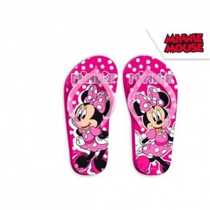 Žabky růžové Minnie Mouse / Myška Minnie